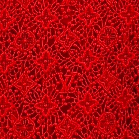 Louis Vuitton Monogram Print Lace Top - Picture 3 of 10
